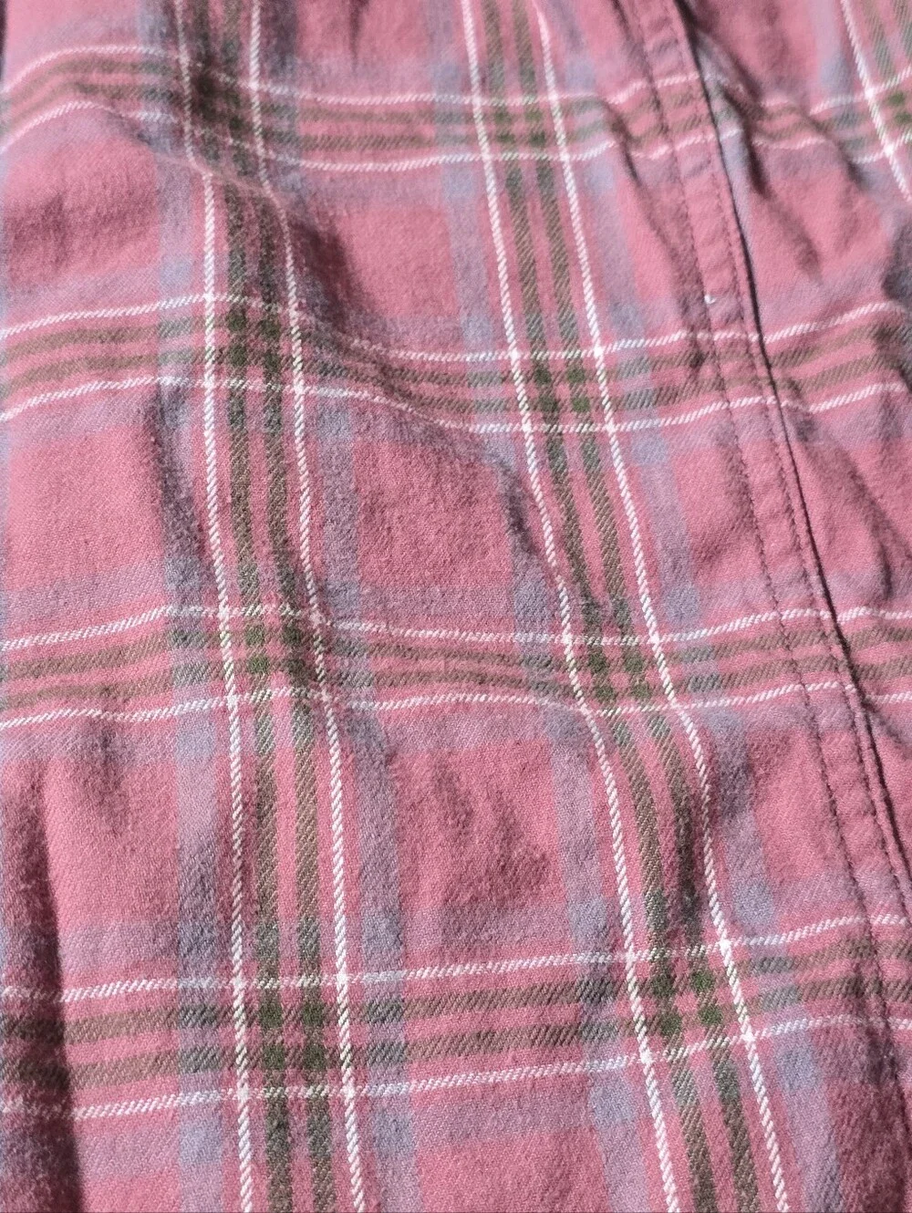 Ridgecut Button Down Plaid Long Sleeve Size Large